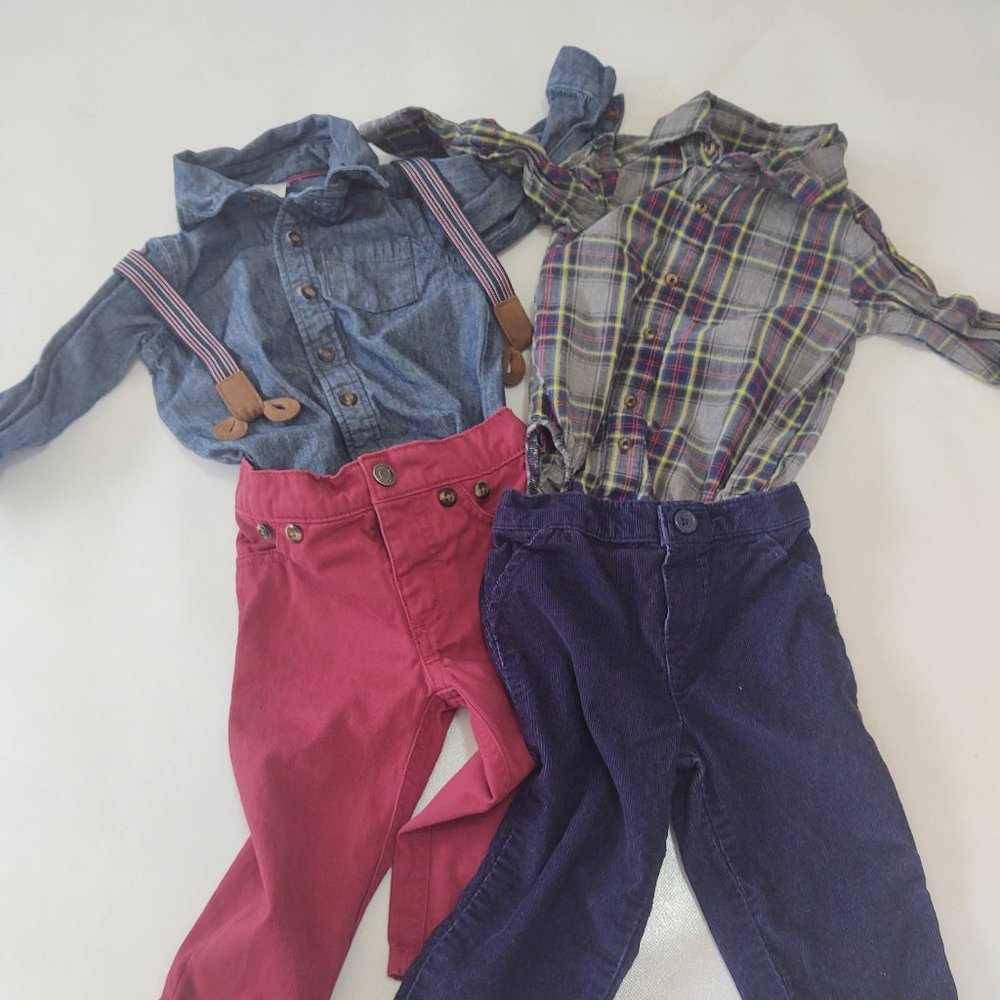 Carters 12 month dress up lot 2 outfits